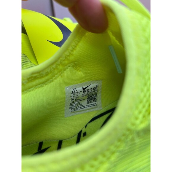 Nike Pole Vault Elite Men's Track Spikes Volt/Purple/Mint DR9926-700 Sz 12.5 NEW - Picture 9 of 9